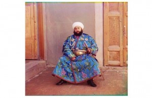 Sergei Mikhailovich Prokudin-Gorskii ‘Emir of Bukhara in Bukhara, 1911.