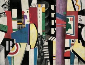 Fernand Léger ‘The City’ (1919) o/c, 7'7" x 9'9.5" PMA, Gallatin Collection