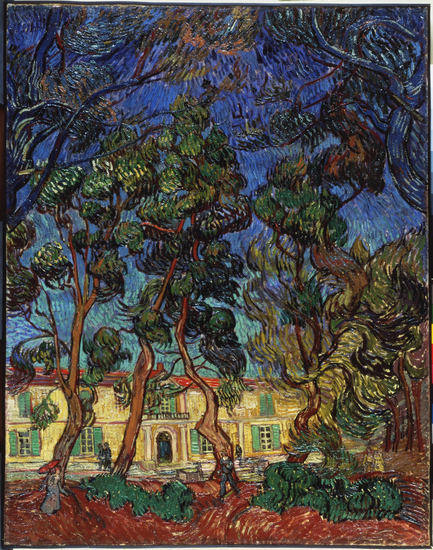 Vincent van Gogh, Hospital at Saint-Rémy (1889) 
