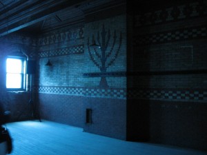 In the attic at Frank Furness' Shiloh Baptist Church was an audio piece by Inigo Manglano-Ovalle, Sonambulo--the highlight of the tour!!! 