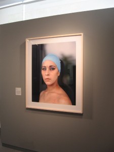 Alex Soth's Misty hanging at last year's Margulies Collection exhibit at Penn
