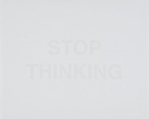 stop thinking EMAIL