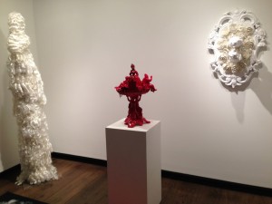 Stuart Netsky installation at Bridgette Mayer Gallery