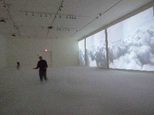 Su Tomesen, 40,000 feet, video installation at the Ice Box, courtesy the artist