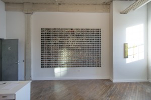 Installation view showing Rob Matthews' Sunday Morning, Sunday Evening, 2012. Courtesy of Tiger Strikes Asteroid